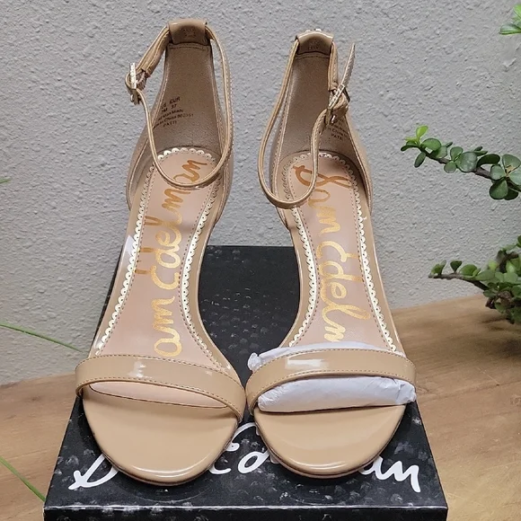Sam Edelman PATTI, NUDE PATENT. NWOT IN BOX - Picture 2 of 8
